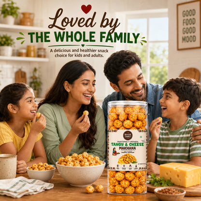 Bihar Swad Roasted Makhana - Tangy & Cheese (100g)